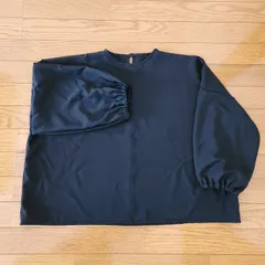 黒留袖(無地部分使用)　ブラウス　着物リメイク