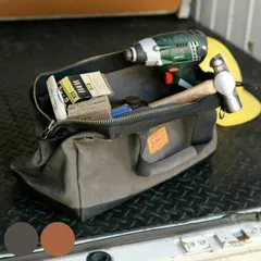 ツールバッグ ダルトン WAX CANVAS TOOL BAG ハンドバッグ コットン （ DULTON カバン かばん バッグ 大容量 メンズ レディース 収納バッグ マチ付き アウトドア 作業バッグ キャンプ 大きい トートバッグ 工具入れ おしゃれ ）)のサムネイル