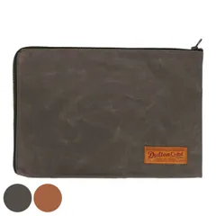 ポーチ ダルトン WAX CANVAS TOOL POUCH Lサイズ フラットポーチ （ DULTON マルチポーチ A4 タブレット 収納 小物 持ち運び ケース かばん 鞄 書類 ガジェットケース インナーバッグ バッグインバッグ おしゃれ メンズ レ)のサムネイル