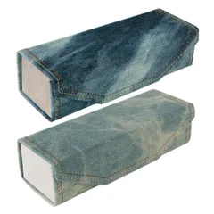 メガネケース ダルトン DENIM GLASSES CASE デニム （ DULTON 眼鏡ケース めがねケース マグネット式 メガネ 収納 携帯 小物入れ 持ち運び 折りたたみ メガネ入れ サングラス 眼鏡 めがね 携行 小物収納 おしゃれ シンプル 大人)のサムネイル