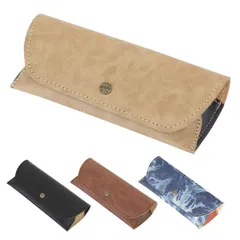 メガネケース ダルトン GLASSES CASE 合皮 （ DULTON 眼鏡ケース めがねケース メガネ 収納 携帯 小物入れ サングラス 持ち運び レザー調 メガネ入れ 眼鏡 めがね 携行 小物収納 おしゃれ シンプル 大人 薄型 ） )のサムネイル