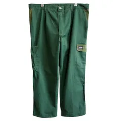 HELLY HANSEN ヘリーハンセン カーゴパンツ ペインターパンツ グリーン×カーキ W38程度 No.M668のサムネイル