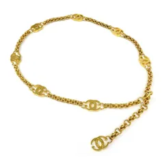 グッチ インターロッキングG チェーンベルト 85 メタル ユニセックス GUCCI【中古】 【アパレル・小物】