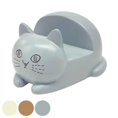 スマホスタンド にゃふにゃふ レジン （ スマホ スタンド スマホ立て 猫 ネコ 雑貨 オーナメント インテリア 卓上 デスク 飾る かわいい 可愛い リビング 机上 ニッチ おしゃれ フィギュア 収納 スマホグッズ コンパクト ） )