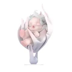 POP MART 未使用品 SKULLPANDA The Paradox The Hold フィギュア ピンク レディース ポップマート【中古】6-0210G♪