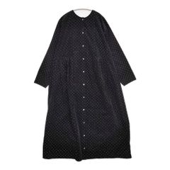 マルティニーク ♡ ボウタイリボンスカーフドットワンピース 黒×白