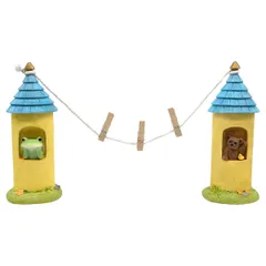 コポー マルチスタンド タワー フレンド カエル 置物 （ Copeau 置き物 コポタロウ かえる 蛙 グッズ マスコット ミニチュア 雑貨 オーナメント インテリア 飾る かわいい 可愛い オブジェ リビング 卓上 机上 小さい デスク ）)