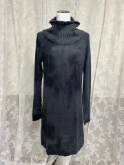 S) DIESEL ディーゼル タートルネック モヘア ニット ONE PIECE ブラック