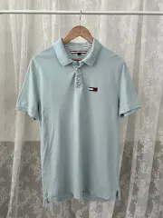 XL) Tommy Hilfiger トミーヒルフィガー 半袖 KARA（カラ）Tシャツ スカイブルー