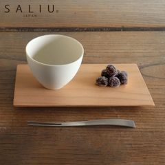 トレー SALIU 山桜 茶敷 長角 （ 日本製 木製 天然木 プレート コースター キッチントレー キッチン トレイ カフェトレー カフェトレイ おしゃれ かわいい シンプル お菓子 和菓子 スイーツ レクタングル 長方形 ティータイム ）)