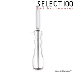 ピーラー I字 SELECT100×ムーミン 食洗機対応 ステンレス製 （ セレクト100 ステンレスピーラー 縦型 皮むき器 スライス ピーラー皮むき器 I型 たて型 調理小道具 下ごしらえ用品 調理器具 キッチン用品 ピューラー ）)のサムネイル