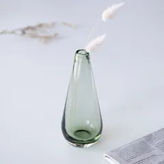 花瓶 ガラスベース ミスルトー トール （ 花ビン 花びん 花器 ベース フラワーベース フラワー 花 飾る 花入れ ガラス ガラス製 クリア 透明 おしゃれ 一輪挿し ）)