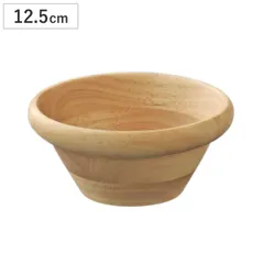 ボウル サラダボウル 12.5cm ナチュラル （ 木製 器 うつわ 鉢 サラダ 木製食器 サラダボール シリアルボウル おしゃれ かわいい 北欧 北欧風 シリアル ヨーグルト アイス デザート フルーツ ）)