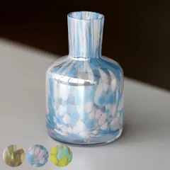 花瓶 パレットベース シングル （ 花ビン 花びん 花器 フラワーベース フラワー 花 飾る 花入れ ガラス ガラス製 クリア 透明 おしゃれ 一輪挿し ） )