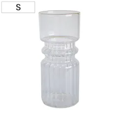 花瓶 welms. Jalo Vase S フラワーベース （ 花ビン 花びん 花器 ベース フラワー 花 飾る 花入れ ガラス ガラス製 クリア 透明 ゴールド おしゃれ 一輪挿し ）)