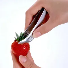 へたとり ヘタ取り器 （ 製菓グッズ 製パン用品 キッチンツール いちご 調理道具 イチゴ お菓子作り ）)のサムネイル