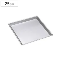 ロールケーキ型 ケーキ型 25cm スチール製 （ 製菓グッズ デコレーション 手作り 調理道具 お菓子作り プレゼント クリスマス ）)のサムネイル