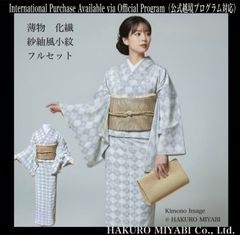 袷 正絹 訪問着 フルセット 4点 151〜161 S〜M カ②-4 - メルカリ