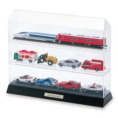 コレクションケース 3段 S103 （ コレクション ケース ボックス クリアケース クリア 透明 収納 フィギュア ディスプレイ 飾る コレクションボックス プラスチック インテリア ミニカー ホビー 人形 人形ケース おもちゃ ）)