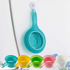 ソフト手おけ 折りたためる手桶 洗面器 （ 湯おけ 湯桶 せんめんき 収納 折りたたみ お風呂 バスグッズ 風呂用品 バス 風呂おけ ） )