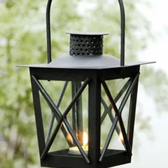 パティオランタン キャンドルホルダー ろうそく立て 吊り下げタイプ （ キャンドル ランタン アンティーク調 ランプ リング付き キャンドルフォルダー ランタンスタンド インテリア 癒し リラックス ライト 灯器 ）)