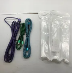 USB-A Type-C ケーブル 充電器 2m 3本