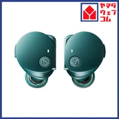 オーディオテクニカ ワイヤレス イヤホン ノイズキャンセリング IP55 最大25時間 USB-C ATH-CKS50TW2 GR グリーン系