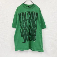 古着 used　Volcom　ボルコム　半袖プリントTシャツ　緑　グリーン　XLサイズ【値引き交渉OK！】