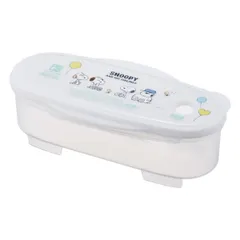 ゆでパスタ調理ケース スヌーピーバルーン 電子レンジ調理器 レンチンパスタ （ 電子レンジ料理 スパゲッティ パスタ 計量器 レンジ調理 茹でる 茹で ケース 電子レンジ専用調理器 火を使わない 便利グッズ キャラクター ）)のサムネイル