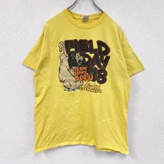 古着 used　GILDAN　ギルダン　半袖プリントTシャツ　黄色　イエロー　Lサイズ【値引き交渉OK！】