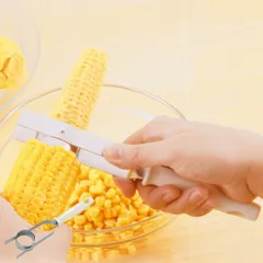 コーンカッター 味わい食房 とうもろこしカッター （ キッチンツール 便利グッズ トウモロコシカッター キッチン用品 調理用品 下ごしらえ用品 とうもろこし トウモロコシ ）)のサムネイル