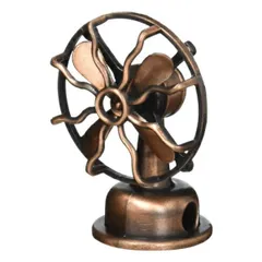 鉛筆削り 文具 アンティークシャープナー ファン （ ミニチュア シャープナー 手動 ミニ かわいい おしゃれ アンティーク調 えんぴつ削り 手動鉛筆けずり えんぴつけずり 鉛筆けずり オブジェ インテリア 置物 レトロ 文房具 ）)