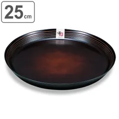 プレート 25cm 大皿 和もよう プラスチック （ 食洗機対応 電子レンジ対応 皿 丸皿 盛り皿 和食器 プラスチック製 割れにくい 軽い 子供 お年寄り 介護 パスタ ワンプレート 大皿料理 おしゃれ 日本製 ）)