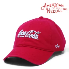 American Needle (アメリカンニードル) コカコーラ キャップ cocacola 帽子 メンズ 企業ロゴ コーラ アメリカ ブランド レディース 赤 レッド 【MB】
