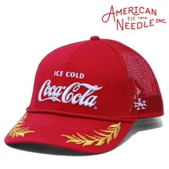 American Needle (アメリカンニードル) コカコーラ キャップ cocacola 帽子 メッシュキャップ メンズ 企業ロゴ コーラ アメリカ ブランド レディース 赤 レッド 【TB】