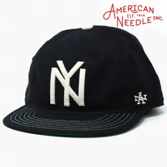 American Needle (アメリカンニードル) NY BLACK YANKEES ニューヨークヤンキース キャップ メンズ ニグロリーグ レディース レザーベルト 涼しい帽子 アメカジ 【MB】