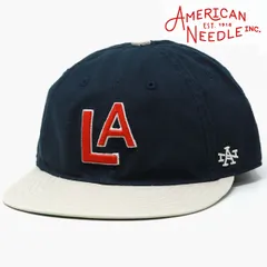 American Needle (アメリカンニードル) キャップ メンズ レディース LA レザーベルト 涼しい帽子 LOS ANGELES ANGELS アメカジ ロサンゼルス・エンゼルス 【MB】