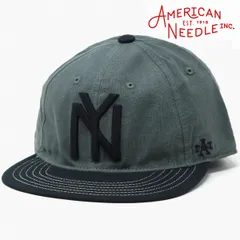 American Needle (アメリカンニードル) NEW YORK BLACK YANKEES ニューヨークヤンキース キャップ メンズ ニグロリーグ レディース NY レザーベルト アメカジ 【MB】