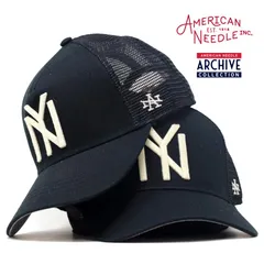 American Needle (アメリカンニードル) キャップ メッシュ メンズ レディース ブランド アメカジ ニューヨーク・ブラックヤンキース ニグロリーグ ARCHIVE VALIN 【TB】