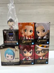 【I2-94】◇ ツイステッドワンダーランド　各種ミニフィギュア　6点セット　一番くじフィギュア開封済み