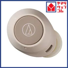オーディオテクニカ ATH-CKS30TW+ BG ワイヤレスイヤホン 左右分離 Bluetooth ノイズキャンセリング ベージュ