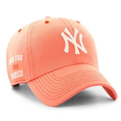 47 キャップ ニューヨーク・ヤンキース YANKEES Truro CLEAN UP 47brand MLB公式 ウォッシュド加工 グレープフルーツ 【MB】