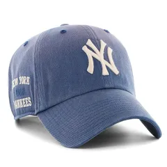 47 キャップ ニューヨーク・ヤンキース YANKEES Truro CLEAN UP 47brand MLB公式 ウォッシュド加工 ティンバーブルー 【MB】