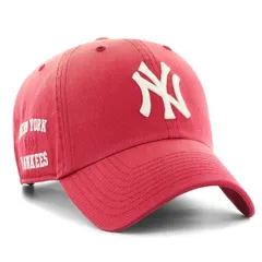 47 キャップ ニューヨーク・ヤンキース YANKEES Truro CLEAN UP 47brand MLB公式 ウォッシュド加工 レッド 【MB】