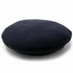 バスクベレー 秋冬 日本製 ユニセックス 帽子 毛100% ウールベレー レディース ベレー 高品質 ベレー帽 サイズ調整可 大きいサイズ チャコール 【MB】