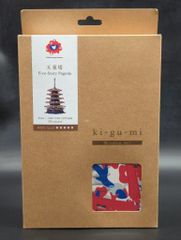 関西万博限定 kigumi 五重塔 ミャクミャクコラボ組み立てキット - メルカリ