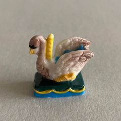 メリーゴーランドの白鳥のフェーブ／回転木馬／遊園地／フランス雑貨