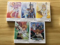 [中古][DVD] テイルズ オブ ファンタジア TALES OF PHANTASIA(Vol.1～4巻+ Bonus Disc 1 ) (4巻 クリアファイル付き)/ M03091