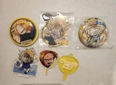 僕のヒーローアカデミア ヒロアカ 上鳴 電気 굿즈 まとめ うちわ キーホルダー アクリル 缶バッジ