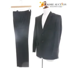 ■ ポールスミス コレクション Paul Smith スーツ 長袖 セットアップ ジャケット パンツ ストライプ メンズ L ブラック